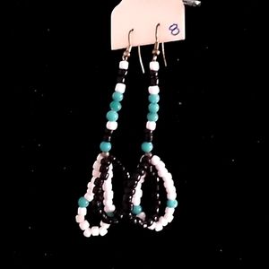 Hanging 4 inch earrings